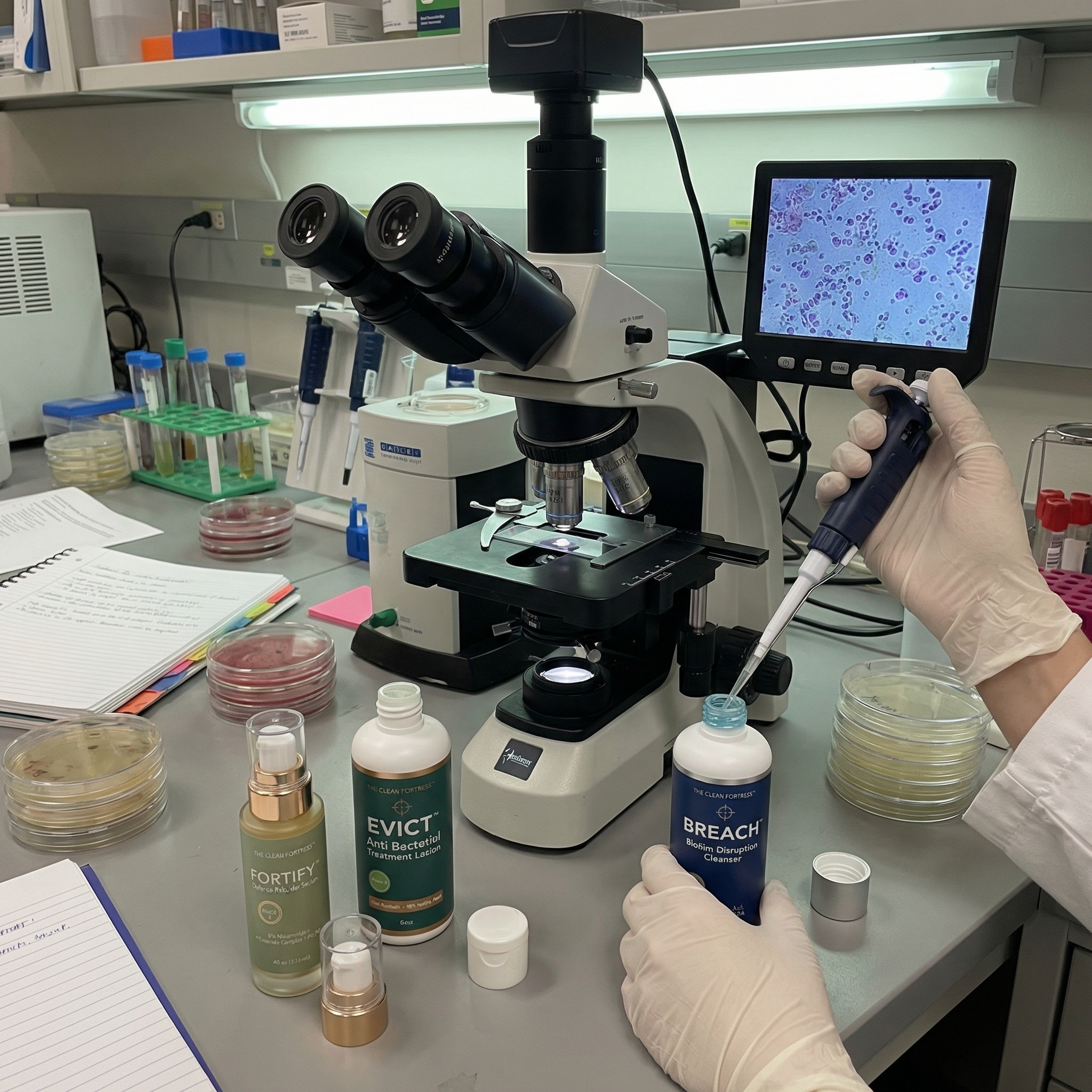 THE CLEAR FORTRESS™ - 3-Phase Acne Defense System