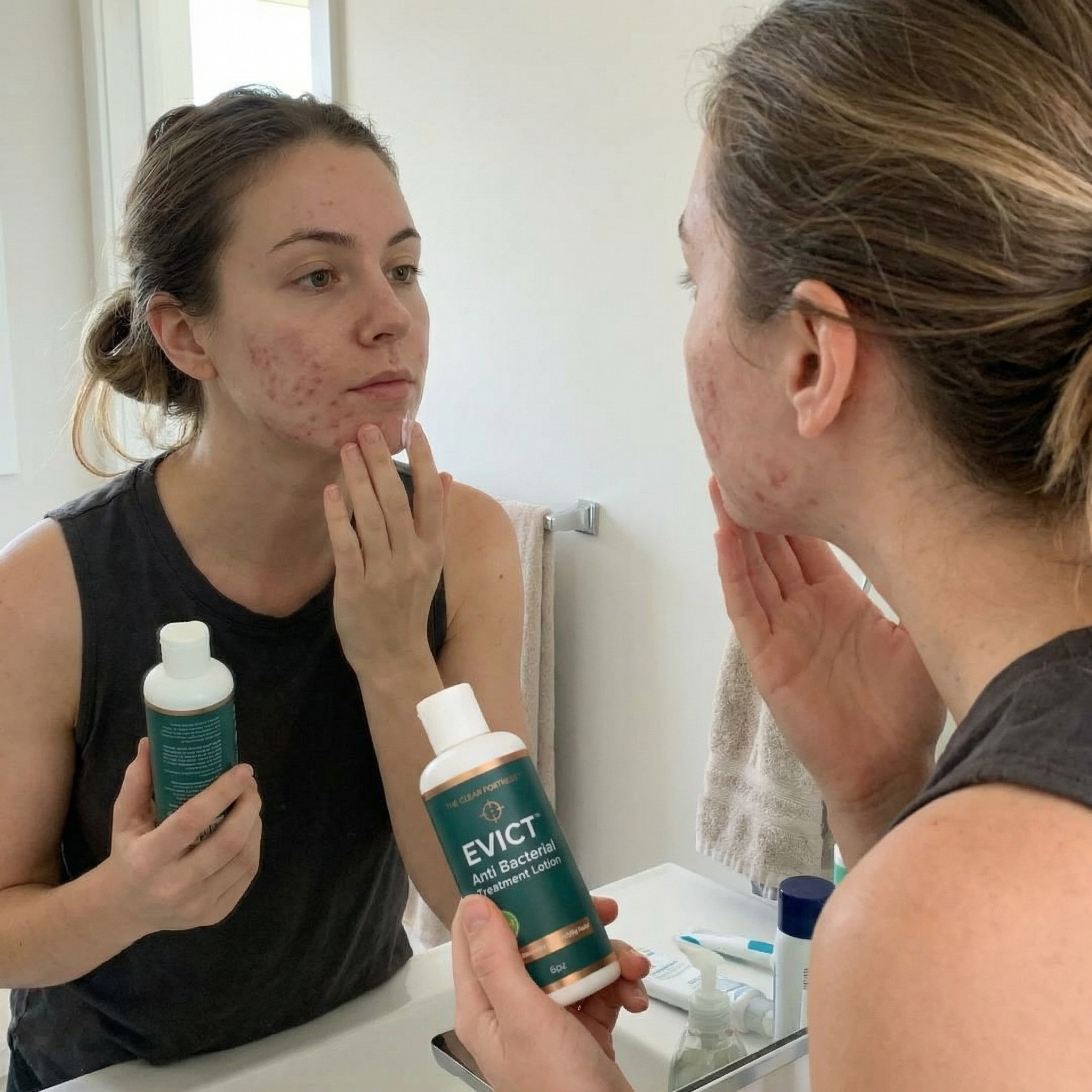 THE CLEAR FORTRESS™ - 3-Phase Acne Defense System