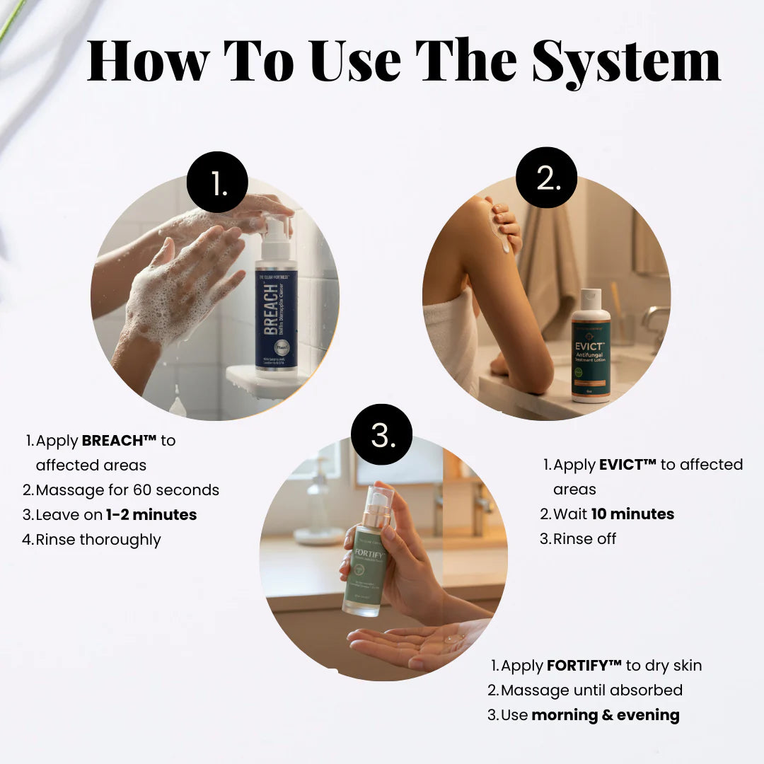 THE CLEAR FORTRESS™ - 3-Phase Defense System