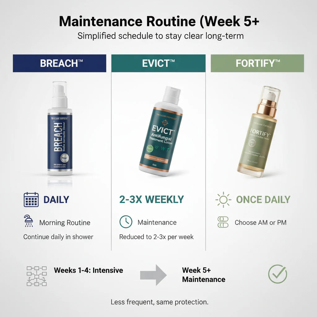 THE CLEAR FORTRESS™ - 3-Phase Defense System