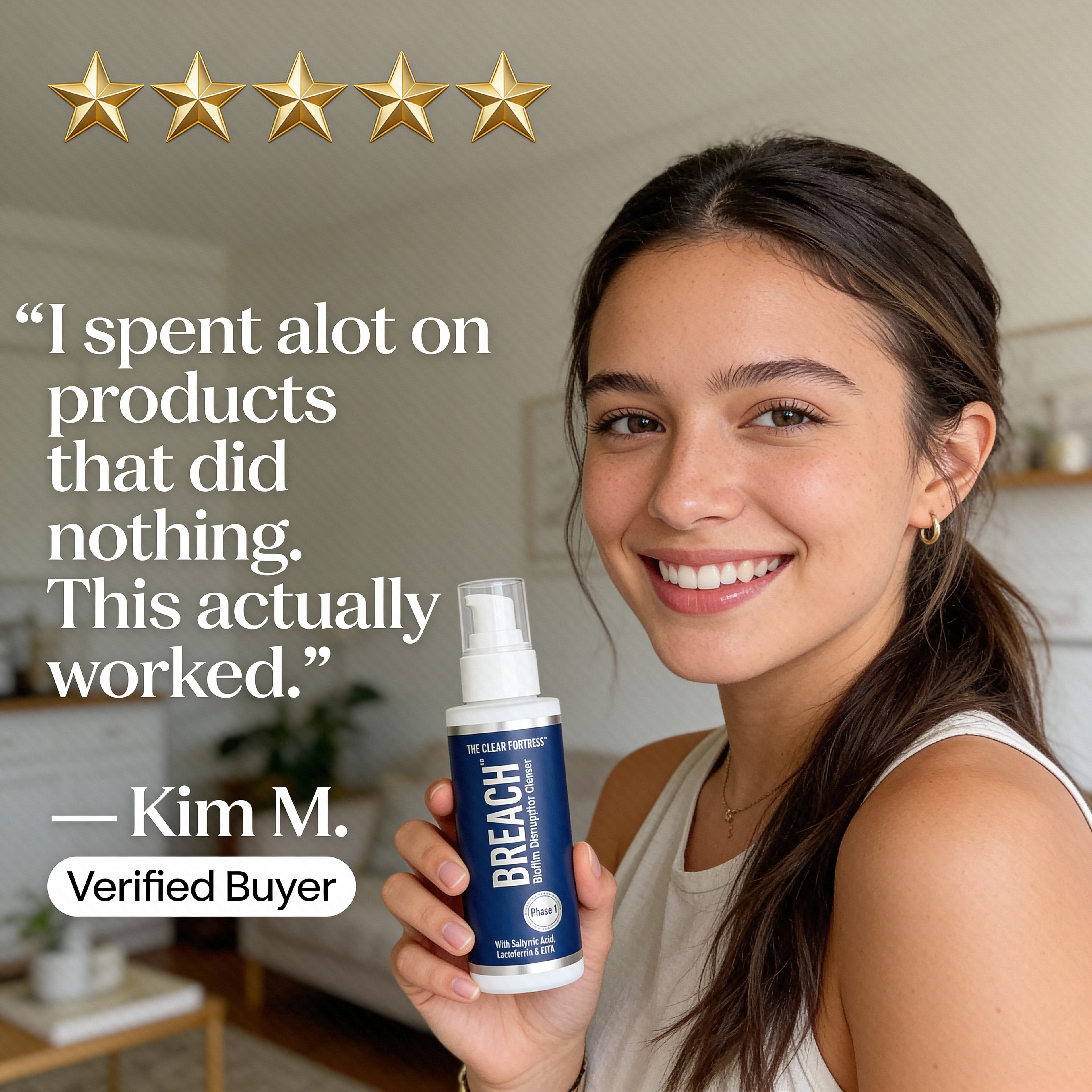 THE CLEAR FORTRESS™ - 3-Phase Defense System