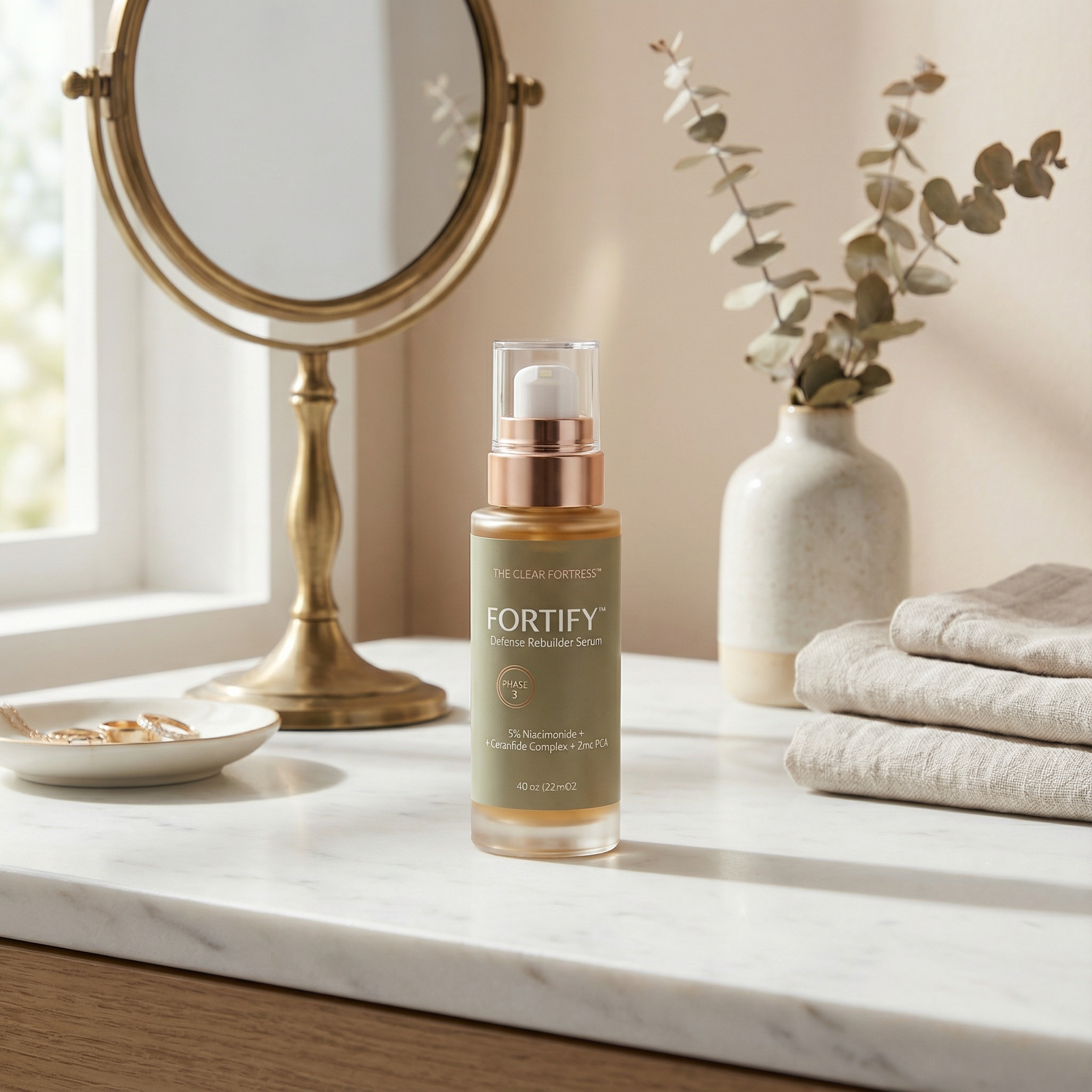 THE CLEAR FORTRESS™ - 3-Phase Defense System